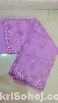Pure organza Sharee